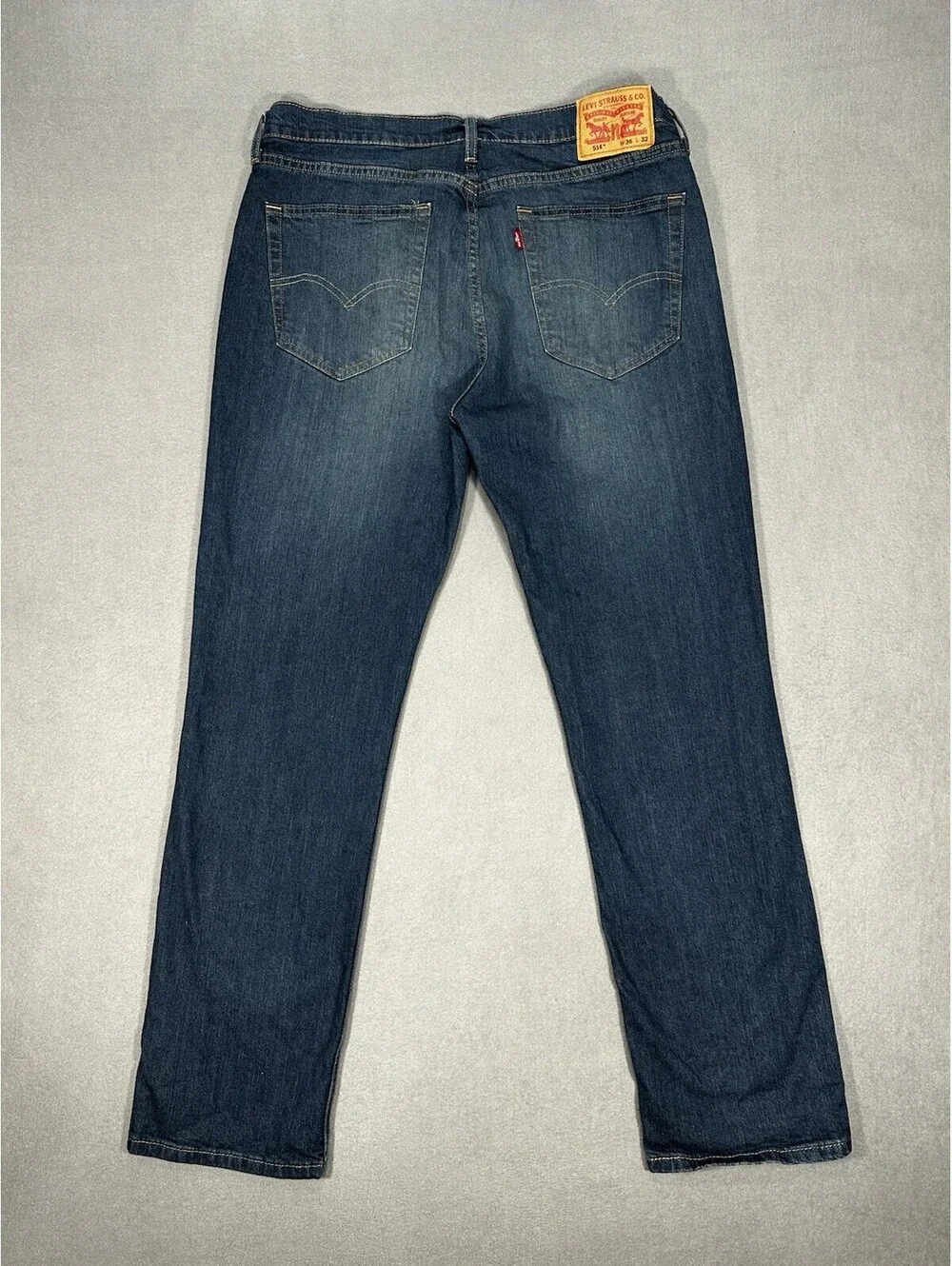 Levi’s 514 Men’s Jeans Blue Denim W34 L30.5 Straight Fit
